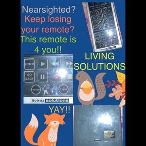 Living Solutions COLOSSAL universal remote control